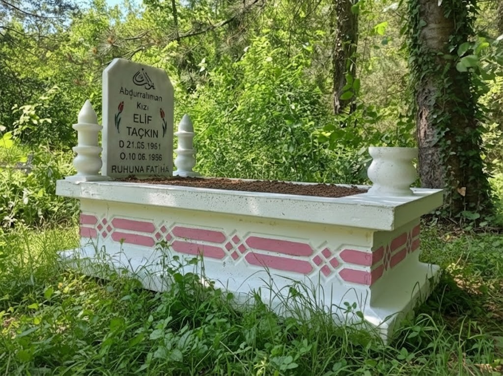 Hazır Çocuk Mezar (Renkli)