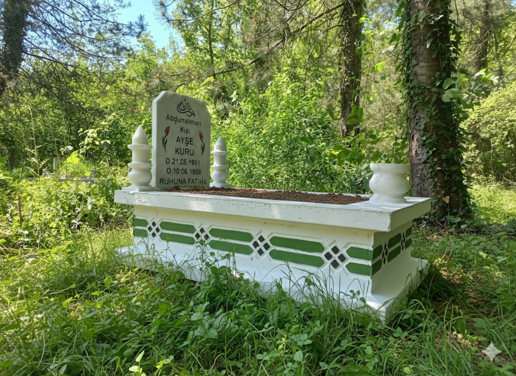 Hazır Çocuk Mezar (Renkli)